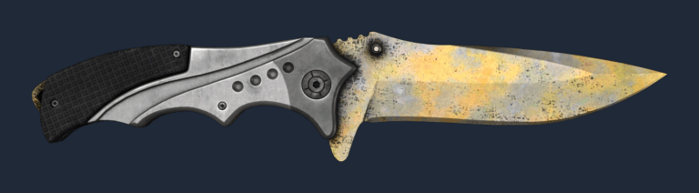 Nomad Knife Gold Gem