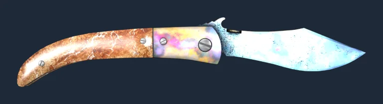 Navaja Knife Blue Gem