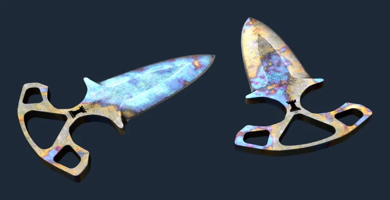 Shadow Daggers Blue Gem
