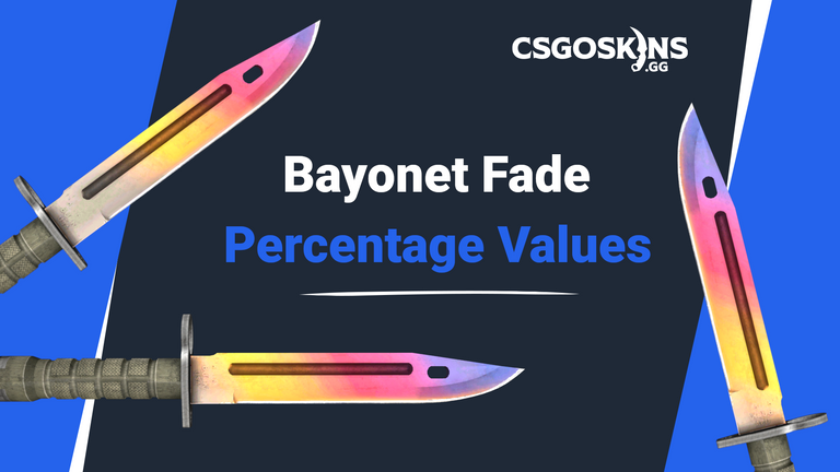 Bayonet Fade: Percentage Values & Seed Patterns