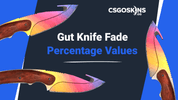 Gut Knife Fade: Percentage Values & Seed Patterns