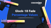 Glock-18 Fade: Percentage Values & Seed Patterns