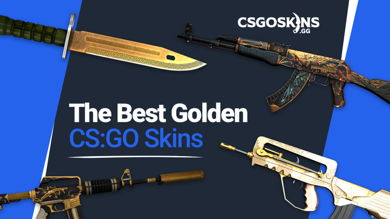 tårn Postbud eksekverbar The Best Golden CS:GO Skins
