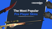 Най -популярните кожи сред професионалните CS: GO играчи