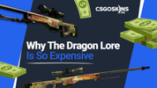 Mengapa AWP Dragon Lore sangat mahal