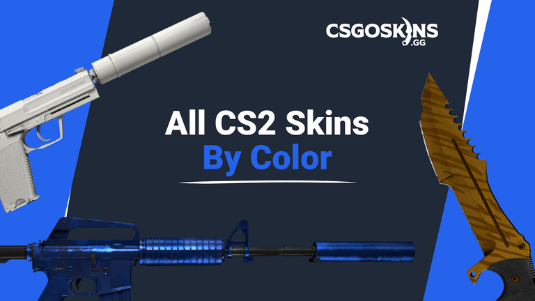 All CS2 Skins Categorized By Color
