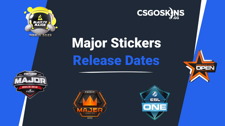 When Are Major Stickers Released?