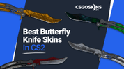 The Best Butterfly Knife Skins In CS2