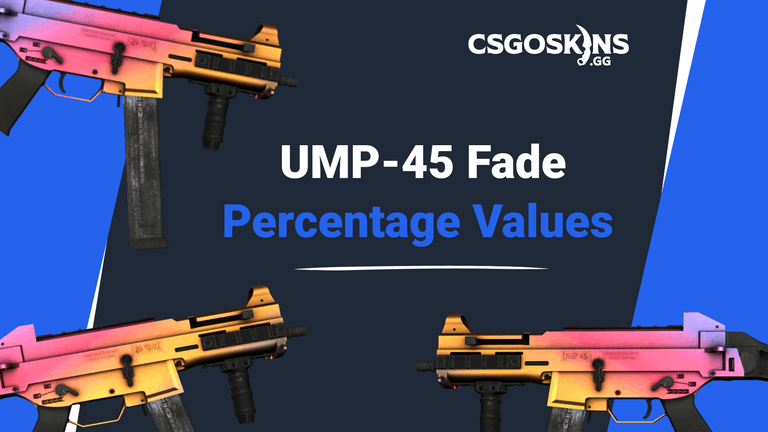 UMP-45 Fade: Percentage Values & Seed Patterns