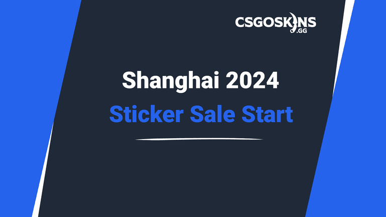 When Will The Shanghai 2024 Stickers Go On Sale?