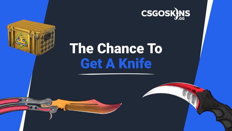 Den anden dag Arrowhead Lille bitte What's The Chance To Get A Knife In CS:GO?