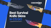 The Best Survival Knife Skins In CS:GO