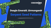 Deagle Emerald Jörmungandr Guide: All Serpent Seed Patterns