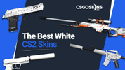 White CS2 Loadout: The Best White CS2 Skins