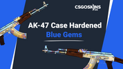 AK-47 Case Hardened: Blue Gem Seed Patterns