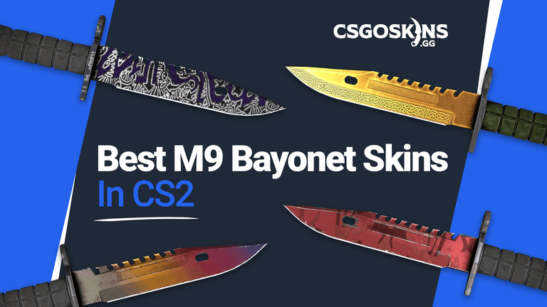 The Best M9 Bayonet Skins In CS2