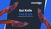 Gut Knife Marble Fade: Fire and Ice Seed Patterns