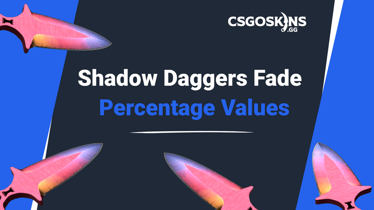 Shadow Daggers Fade: Percentage Values & Seed Patterns