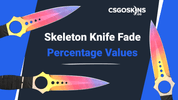 Skeleton Knife Fade: Percentage Values & Seed Patterns