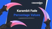 Karambit Fade: Percentage Values & Seed Patterns