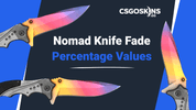 Nomad Knife Fade: Percentage Values & Seed Patterns
