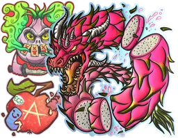 Fruits And Veggies Stickers