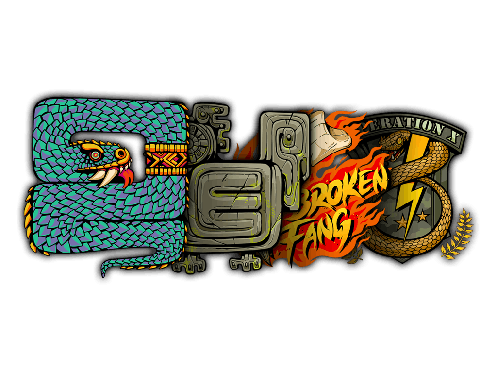 Broken Fang Stickers