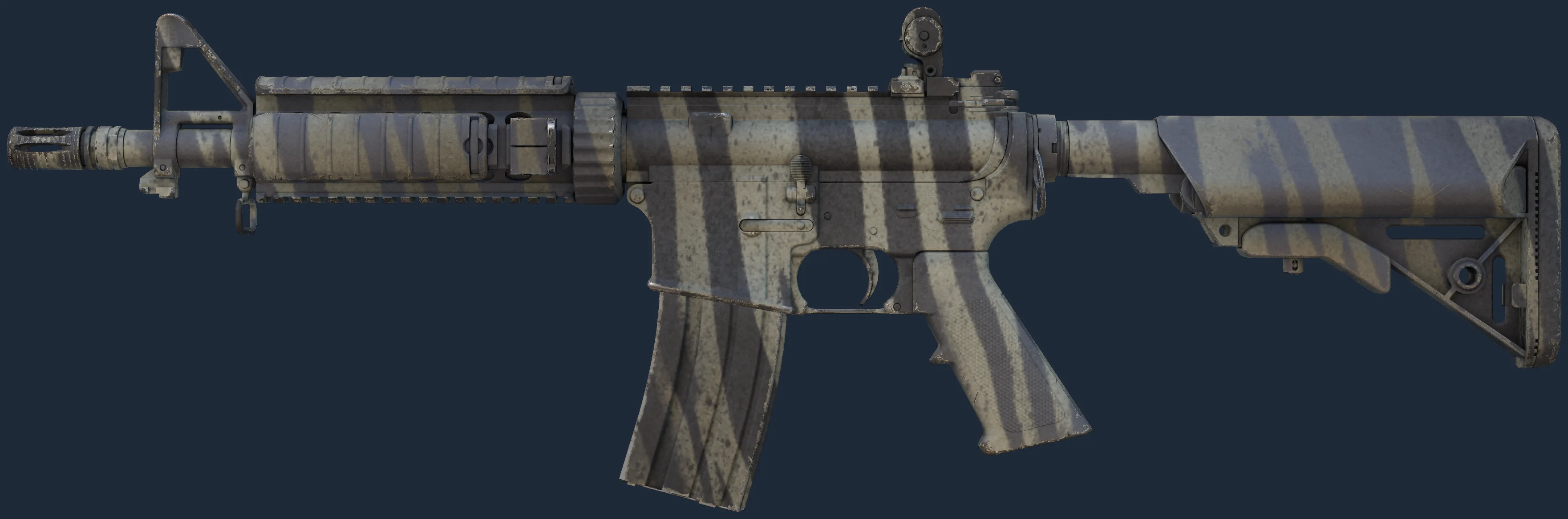 M4A4 | Faded Zebra Image