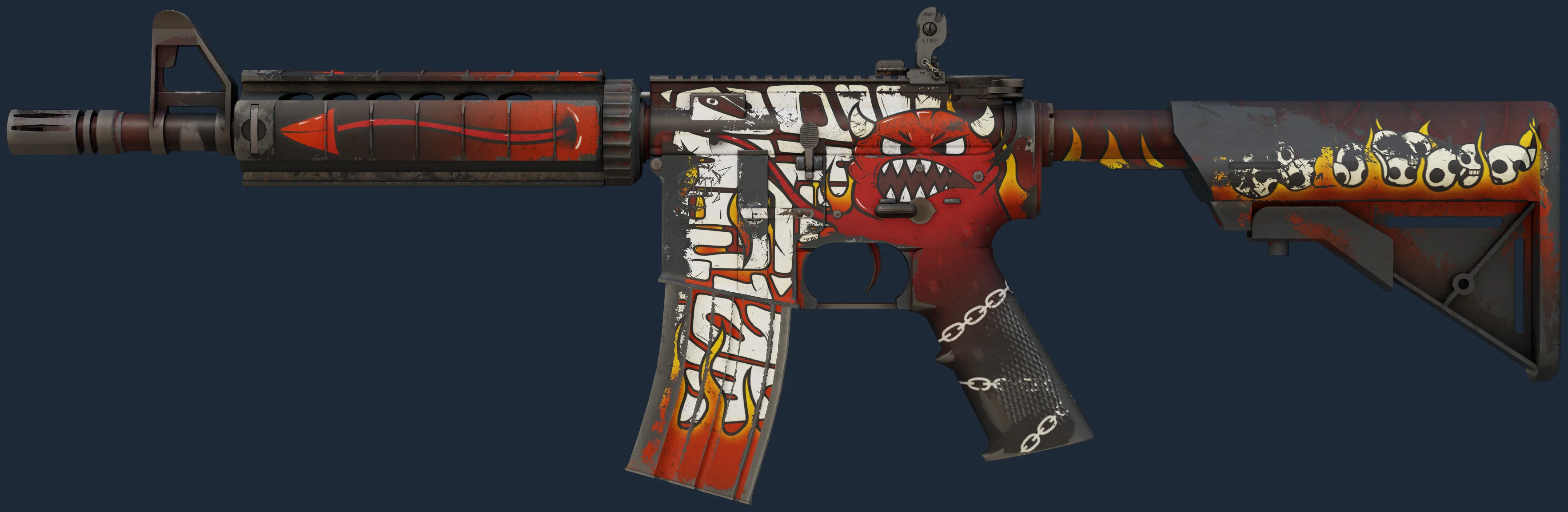 M4A4 | Hellfire Image