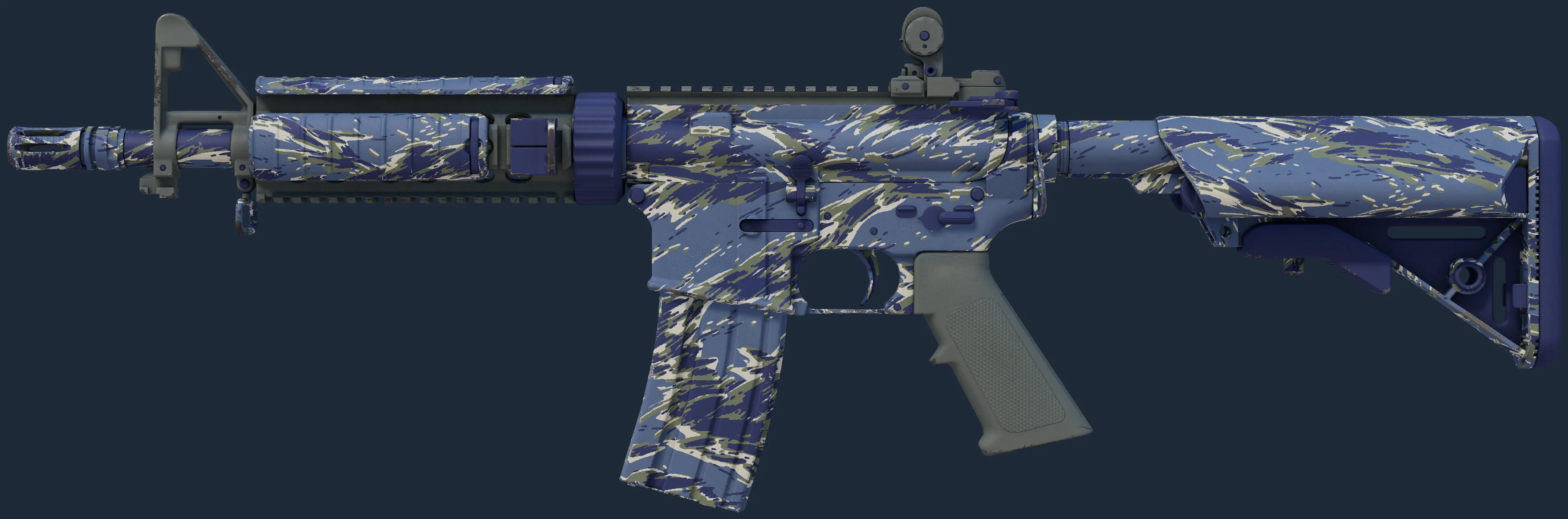 M4A4 | Naval Shred Camo Image