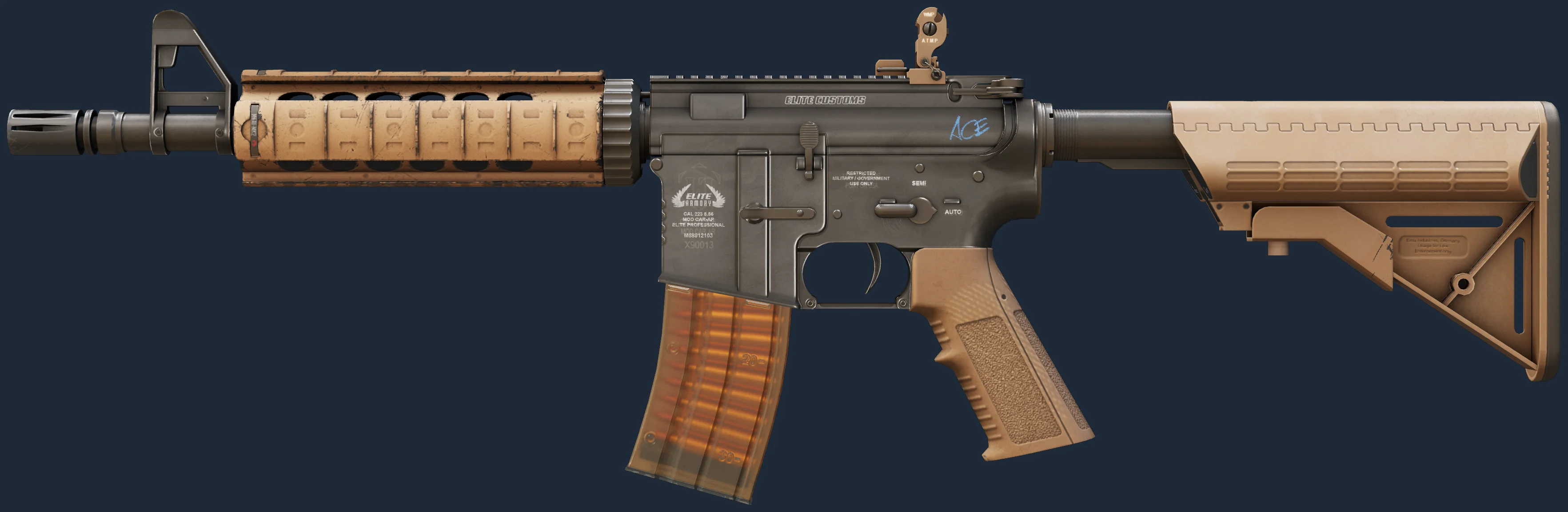 M4A4 | Poly Mag Image