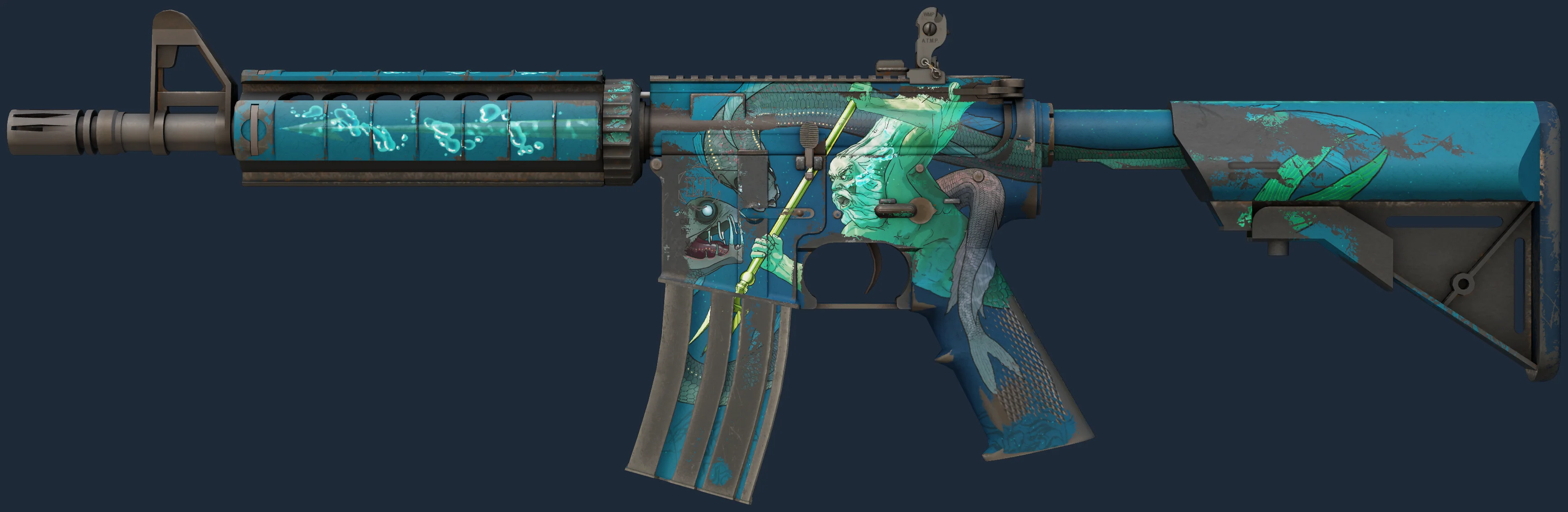 M4A4 | Poseidon Image