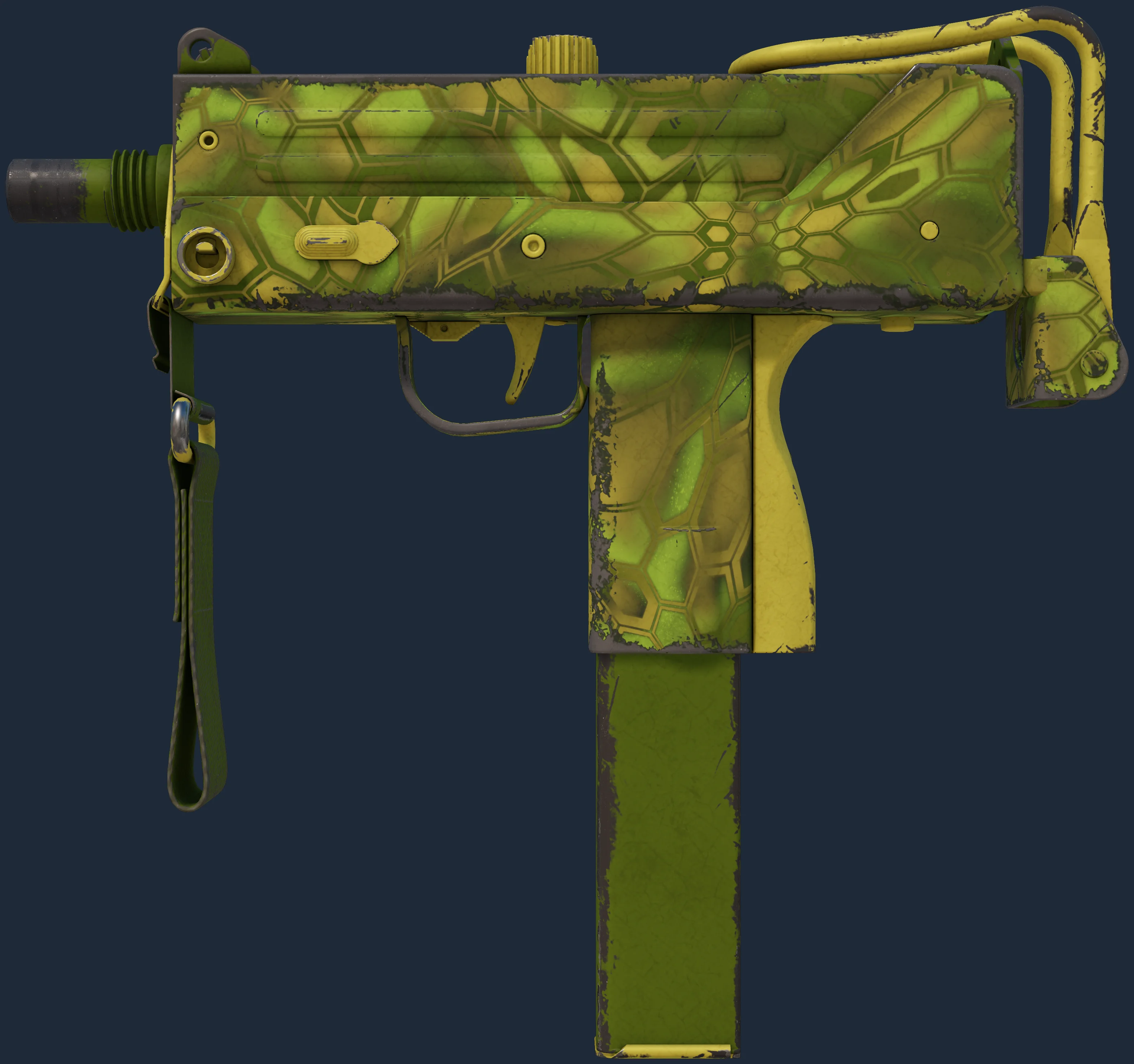 MAC-10 | Acid Hex Image