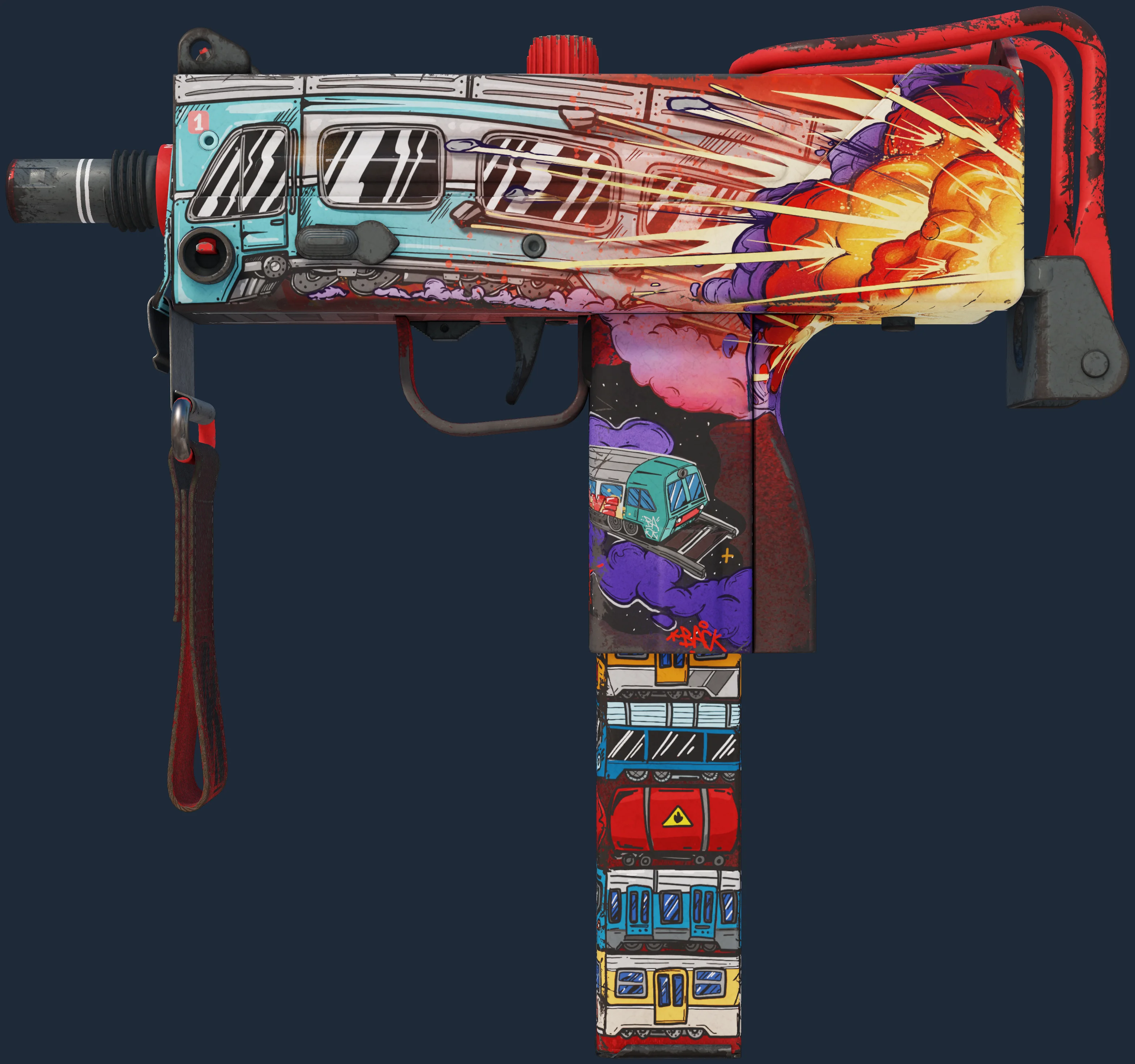 MAC-10 | Derailment Image