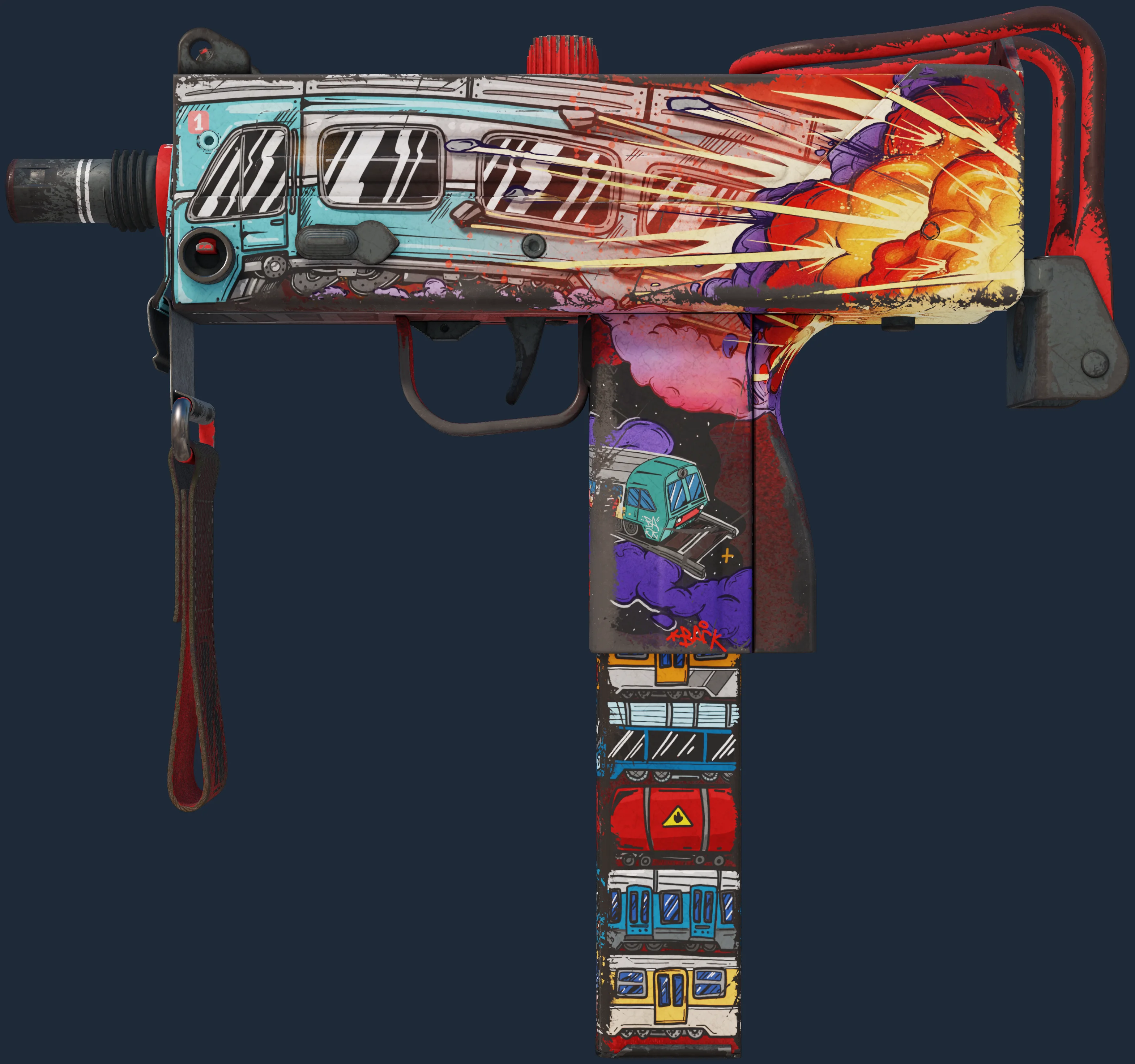 MAC-10 | Derailment Image