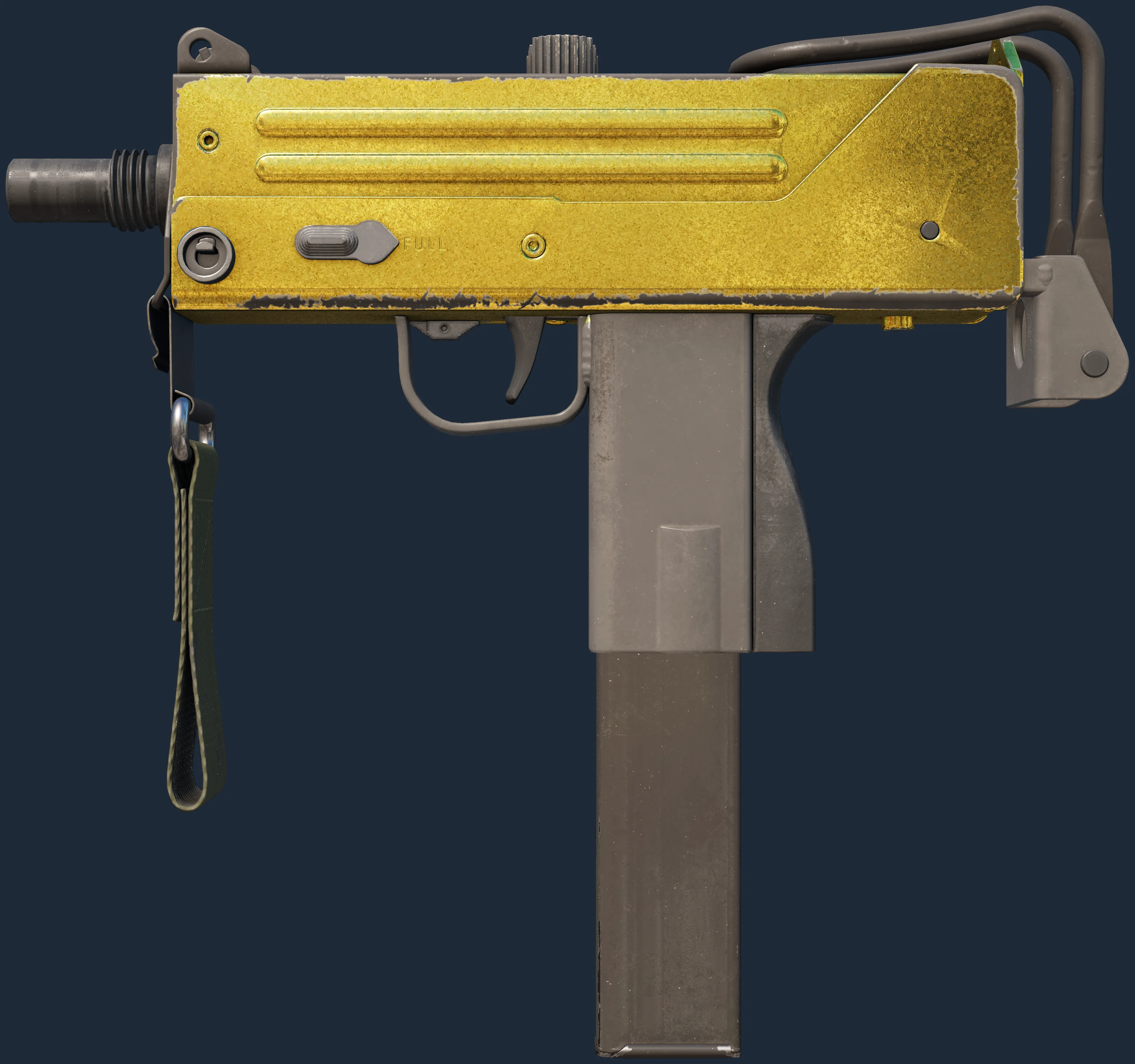 MAC-10 | Gold Brick Image
