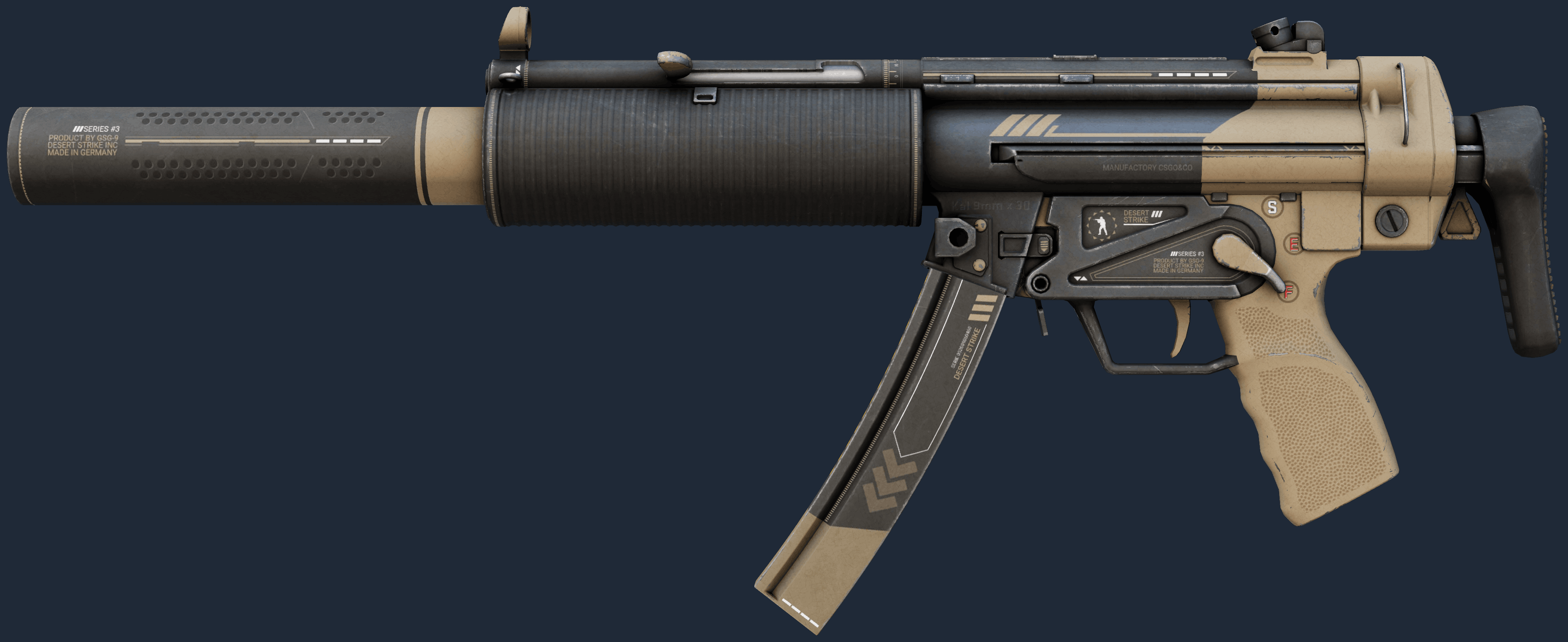 MP5-SD | Desert Strike Screenshot