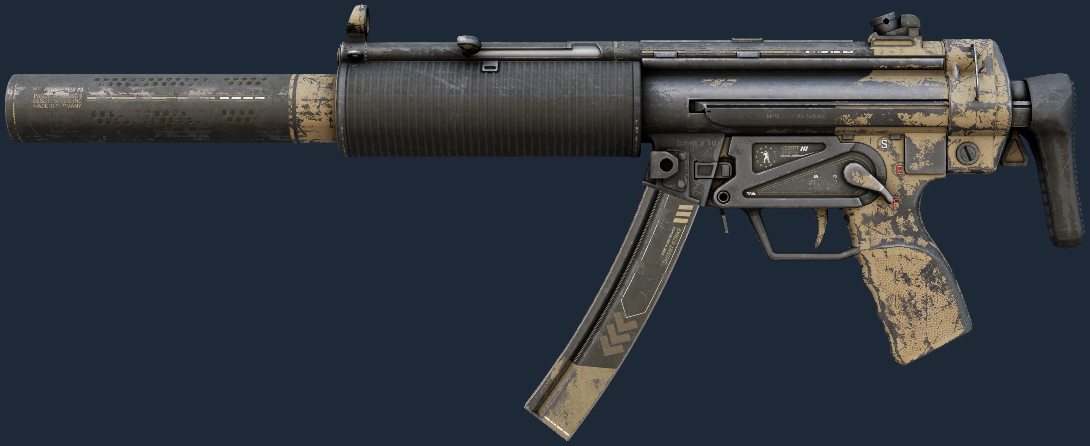 MP5-SD | Desert Strike Image