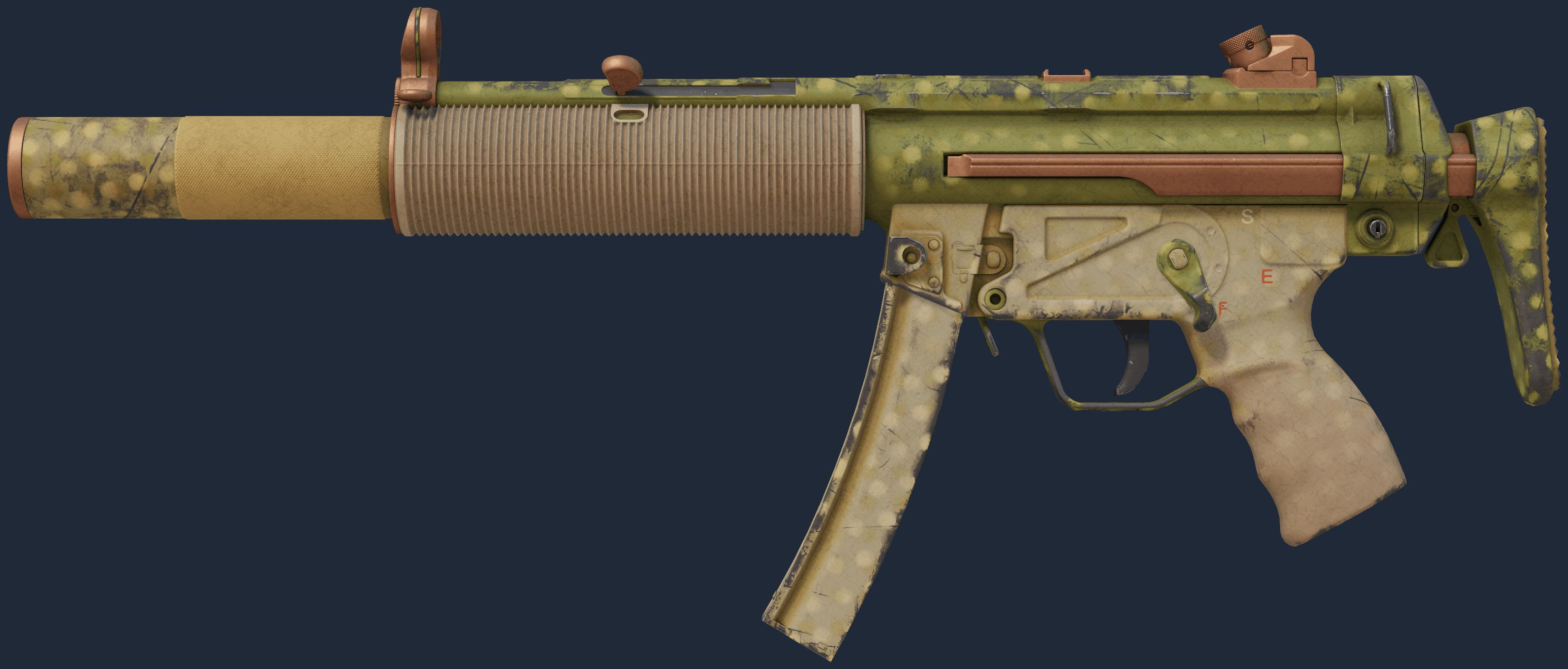 MP5-SD | Savannah Halftone Image