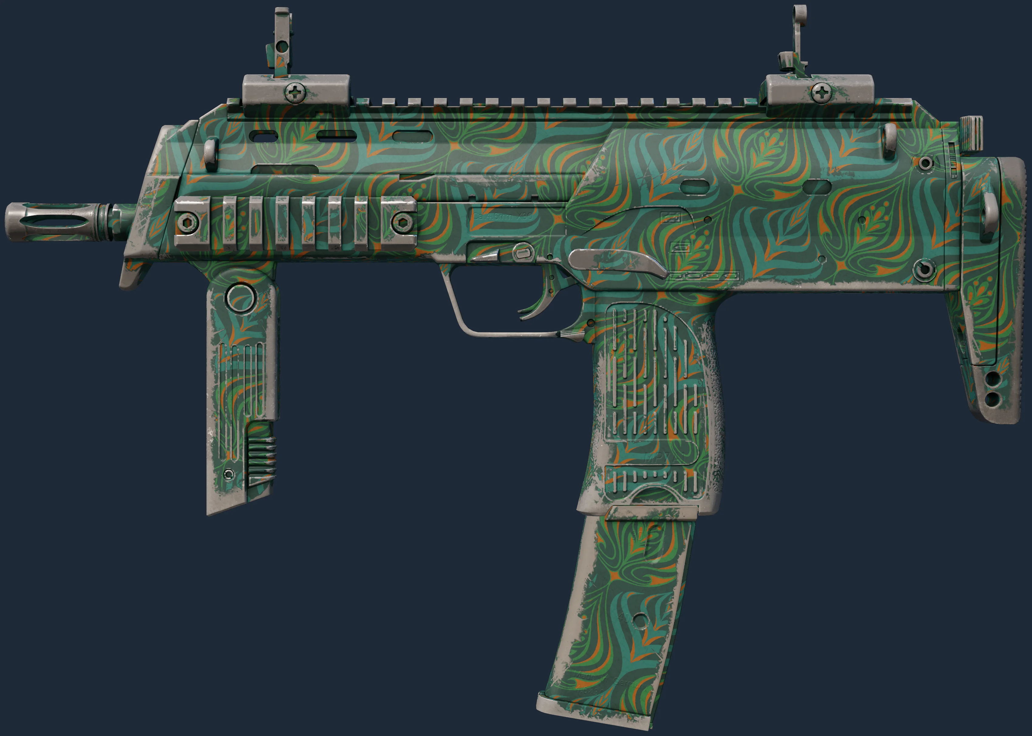 MP7 | Teal Blossom Image