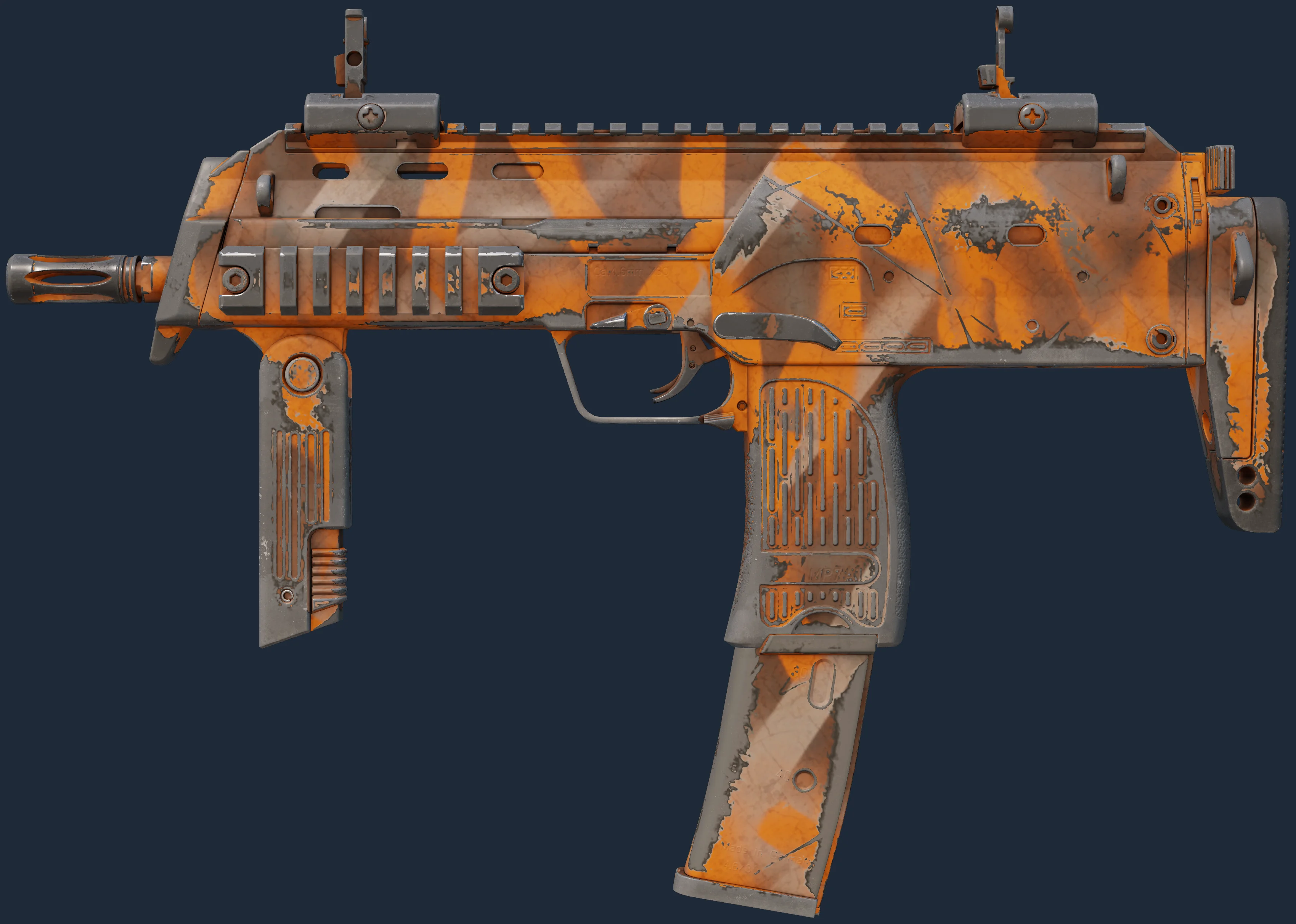MP7 | Orange Peel Image