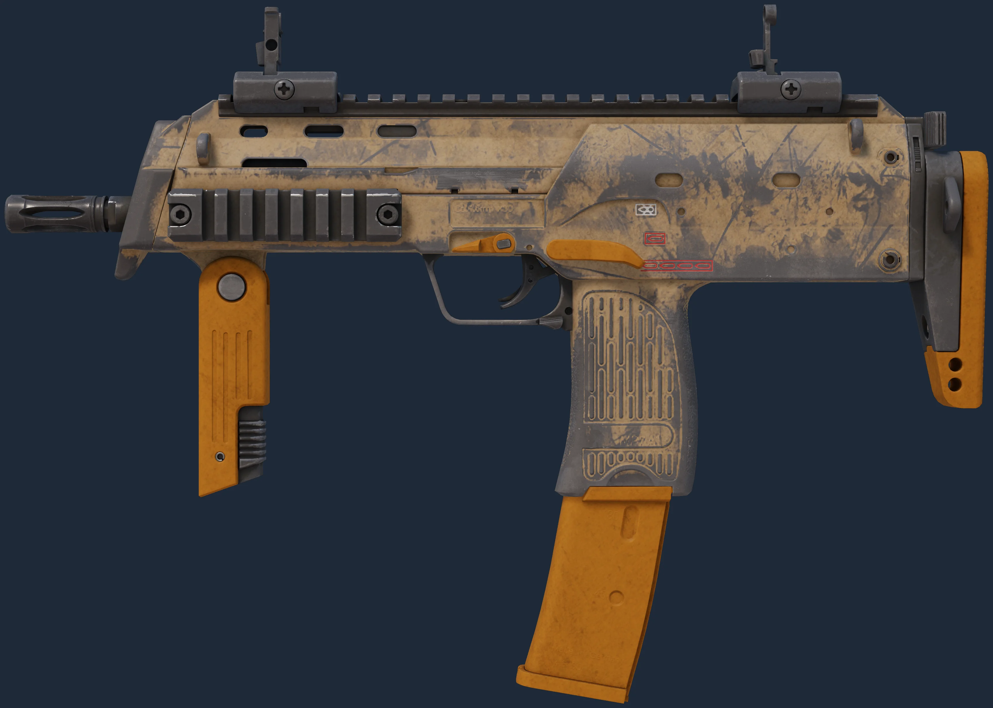 MP7 | Short Ochre Image