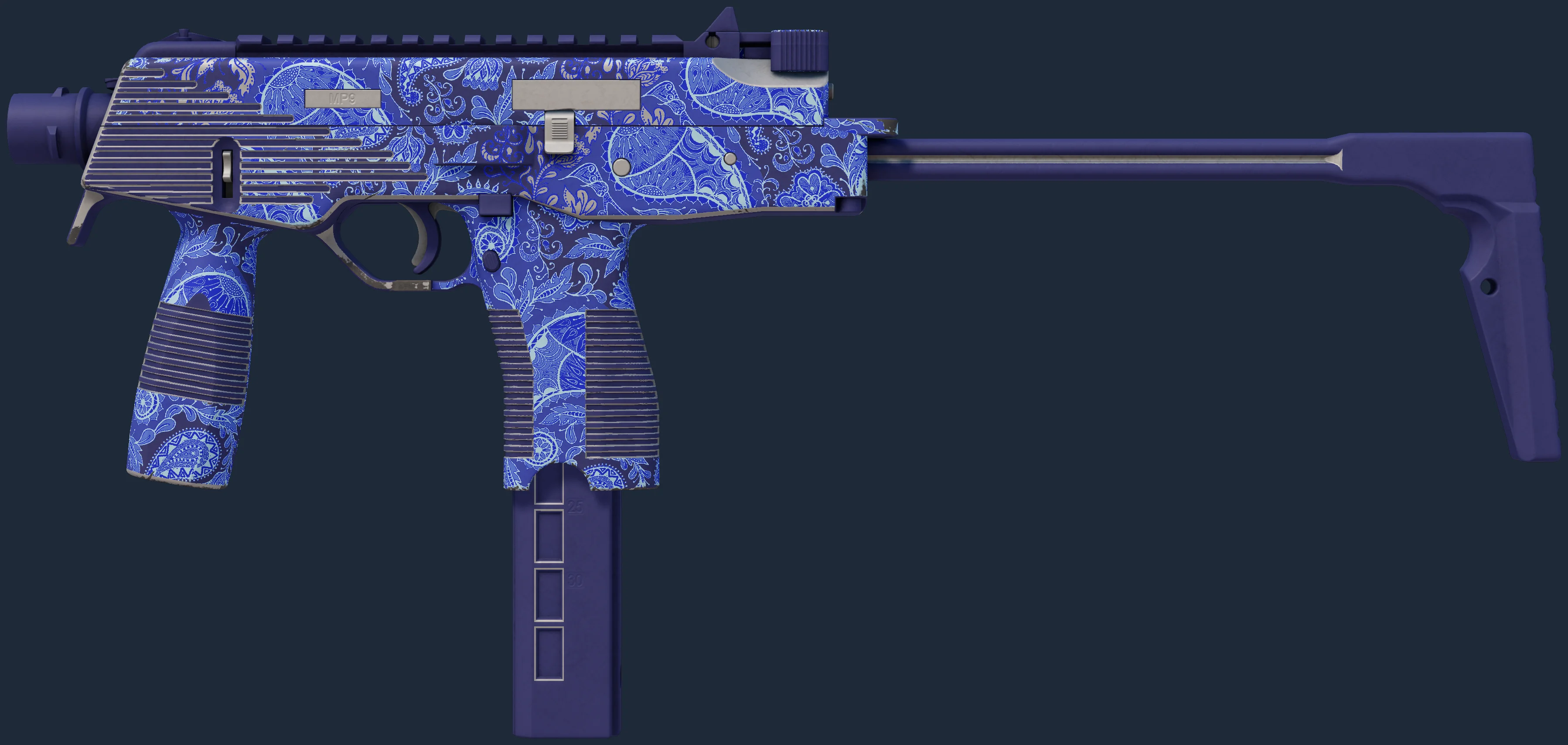 MP9 | Cobalt Paisley Image