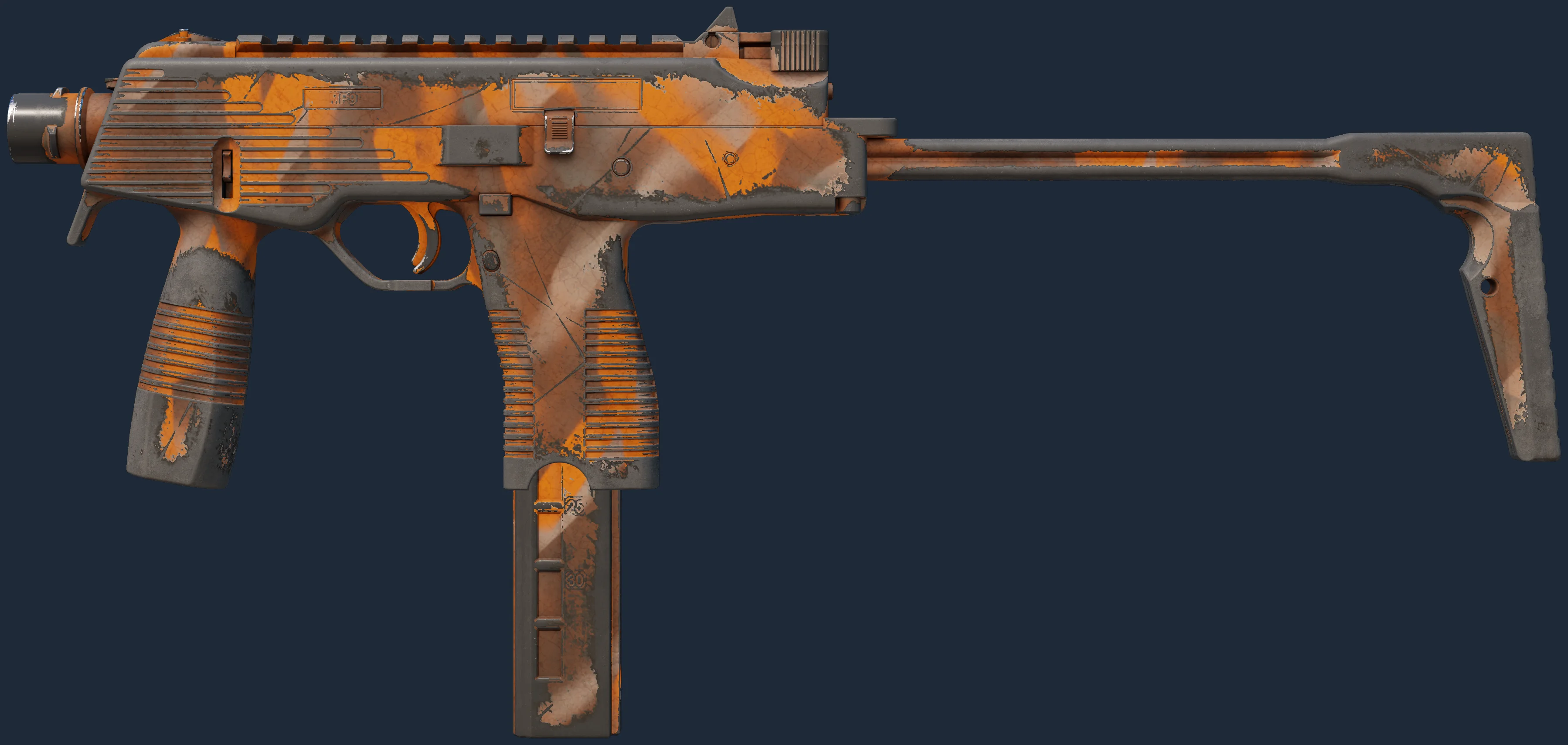 MP9 | Orange Peel Image