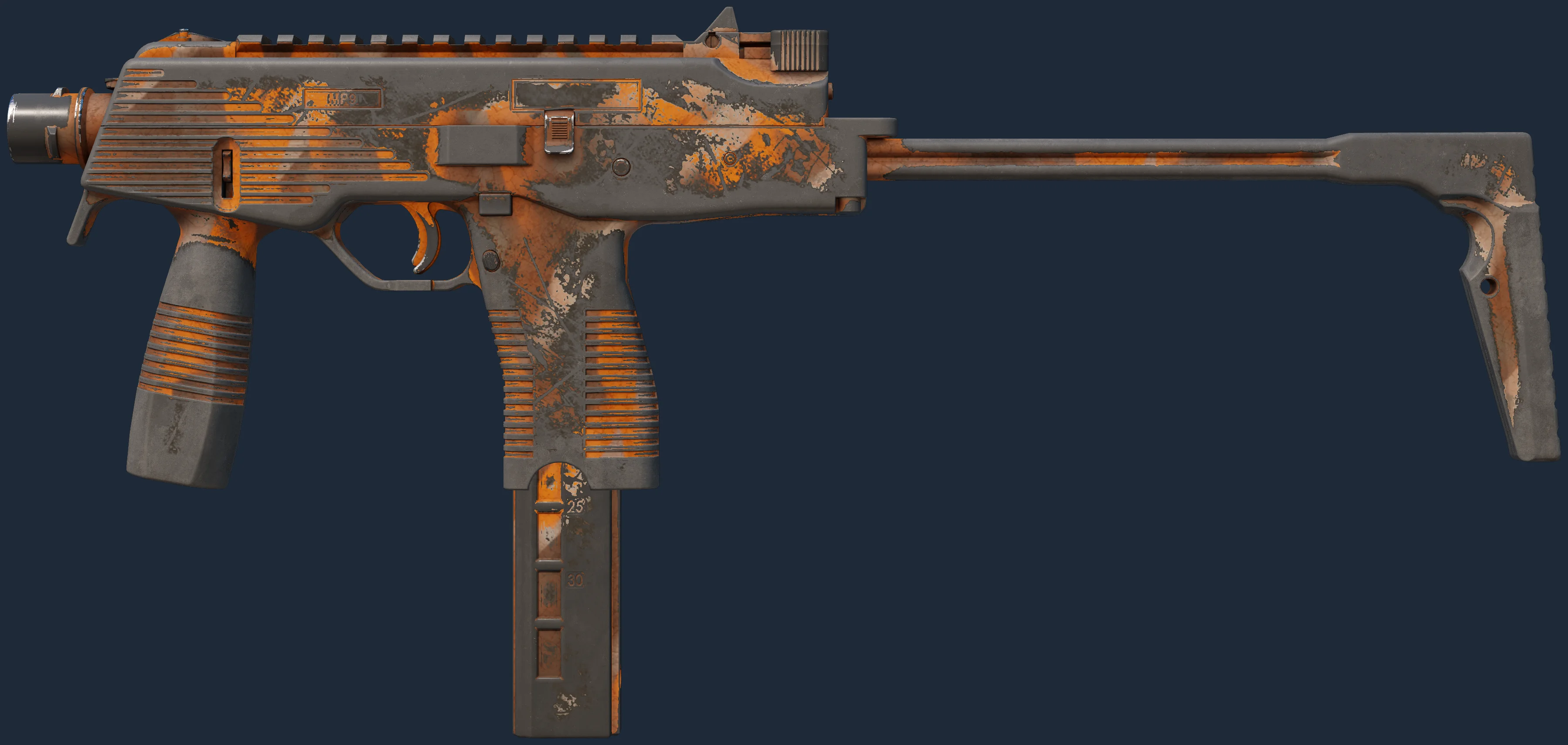 MP9 | Orange Peel Image