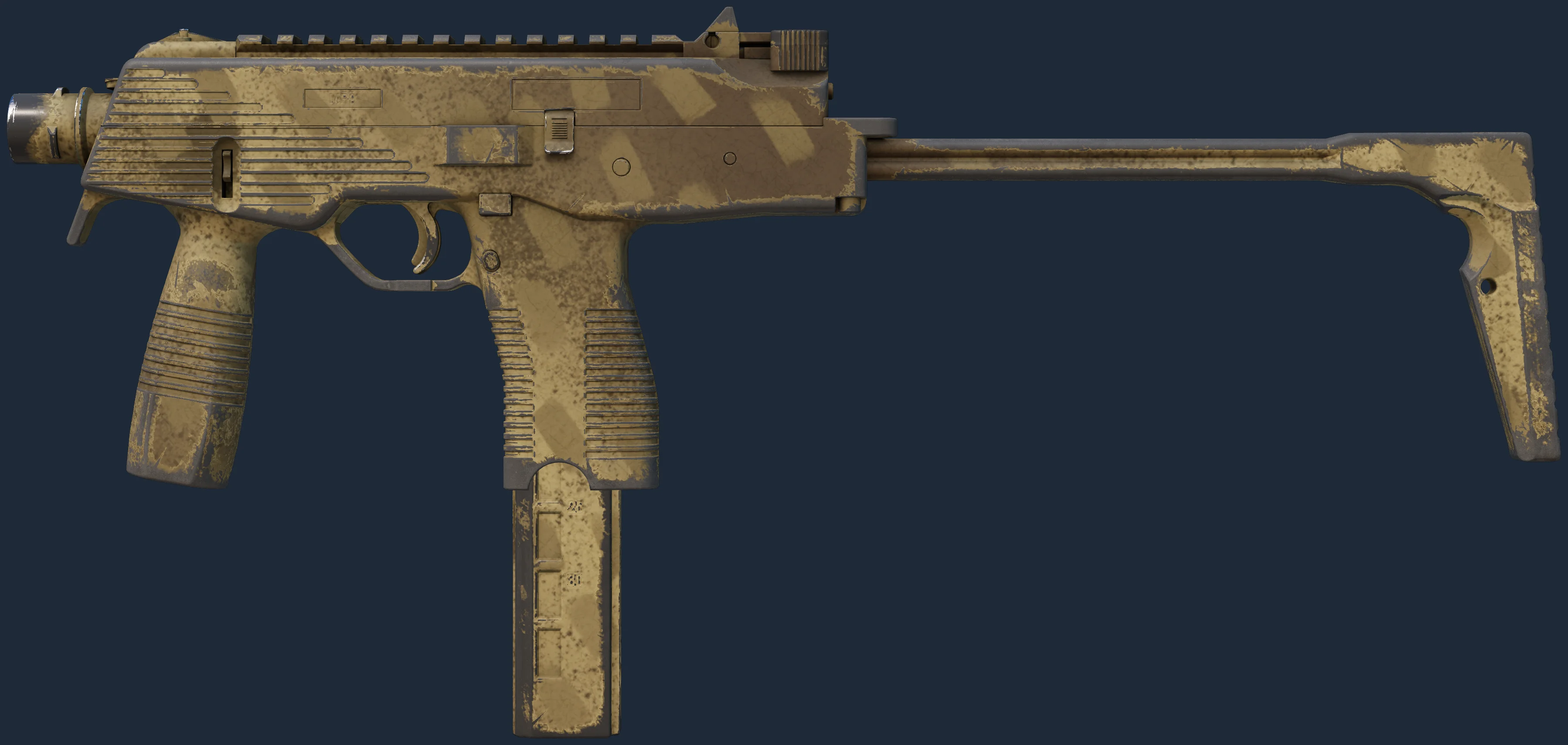 MP9 | Sand Dashed Image
