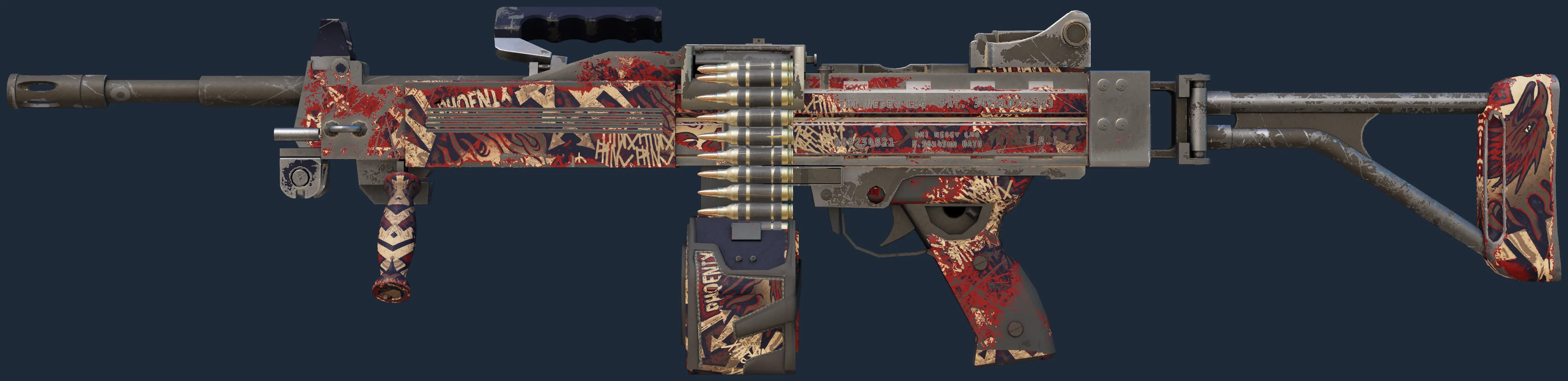 Negev | Phoenix Stencil Image