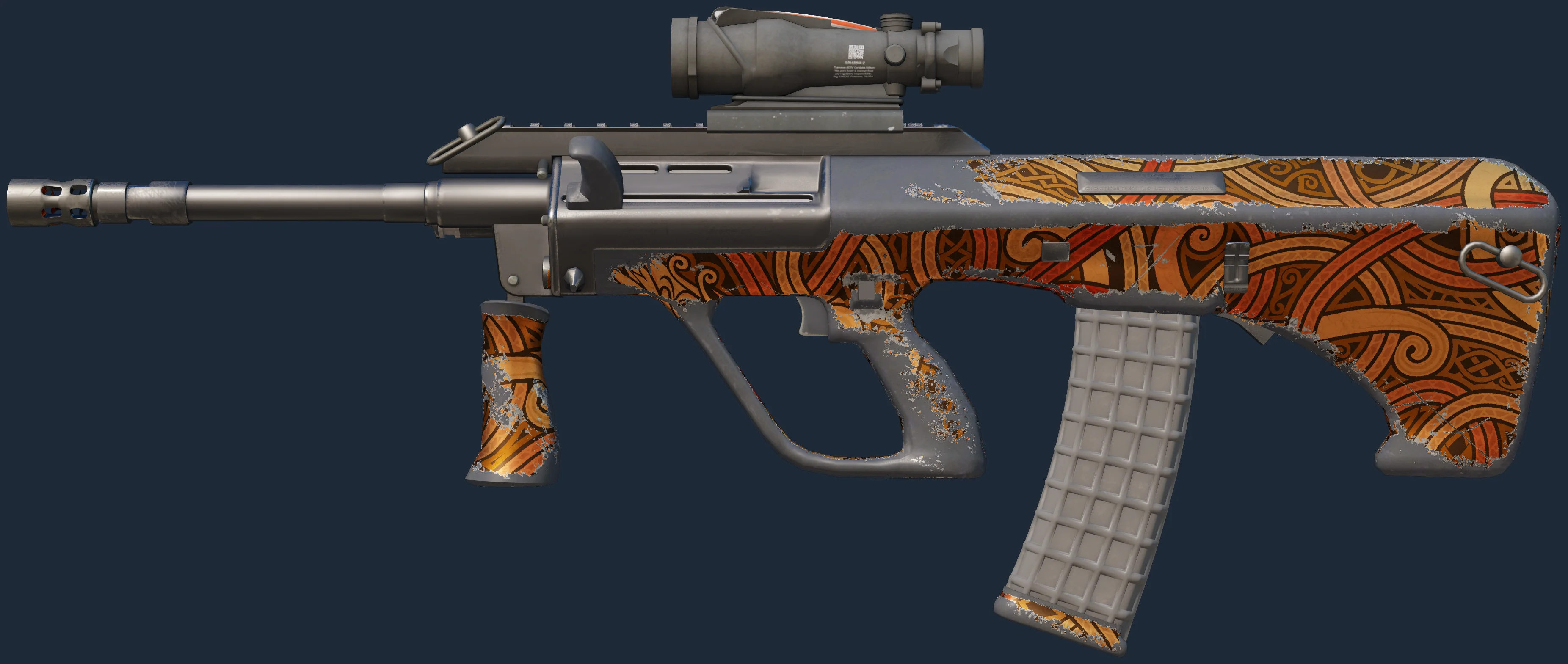 AUG | Flame Jörmungandr Image