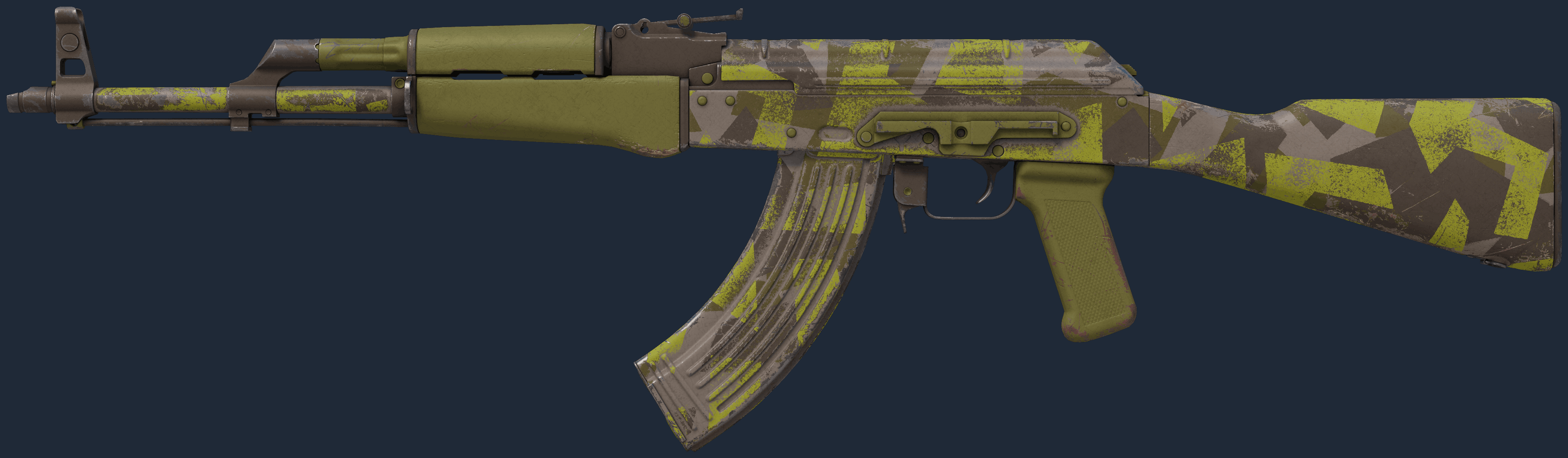 AK-47 | Olive Polycam Image