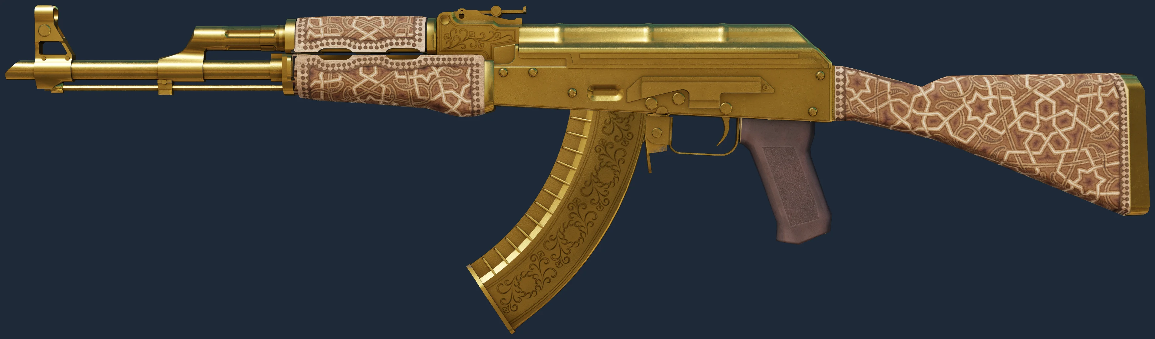 AK-47 | Gold Arabesque Image